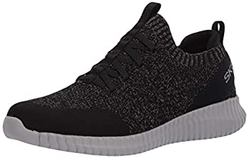 【中古】【輸入品・未使用】Skechers Men's Elite Flex Karnell Oxford%ｶﾝﾏ% Black/Gray%ｶﾝﾏ% 10 M US