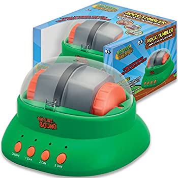 【中古】【輸入品・未使用】Nature Bound スターターロックタンブラーキット 子供用 - 粗い宝石、研磨グリット、ジュエリー留め、説明書付き - 未来の地質学者 男の子&女の｜スカイマーケットプラス