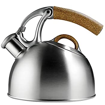 【中古】【インポート品・未当て嵌める】OXO Good Grips Anniversary Edition Uplift Tea Kettle%ｶﾝﾏ% Polished Stainless Steel 湯沸かし 1900ml