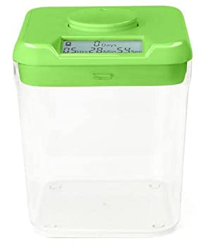 【中古】【輸入品・未使用】Kitchen Safe タイムロッキングコンテナ（グリーンリッド+クリアベース） - 5.5%ﾀﾞﾌﾞﾙｸｫｰﾃ% 高さ