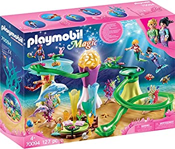 【中古】【輸入品・未使用】Playmobil - Magical Mermaids: Mermaid Cove with Illuminated Dome
