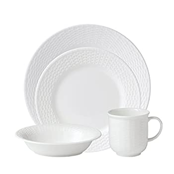 【中古】【輸入品・未使用】Wedgwood Nantucket Basket 4-Piece Place Setting by Wedgwood