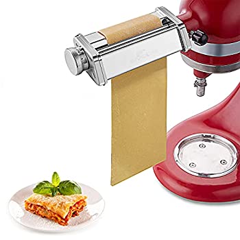 【中古】【輸入品・未使用】Gvode パスタローラーアタッチメント キッチンエイドスタンドミキサー用 ステンレススチール パスタアタッチメント キッチンエイドスタンドミキ