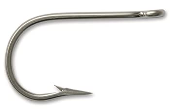 【中古】【輸入品・未使用】([Size 9/0%ｶﾝﾏ% Pack of 10]%ｶﾝﾏ% Stainless Steel) - Mustad Big Game Southern and Tuna Stainless Steel Forged Short Barb Hook