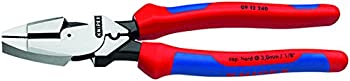 【中古】【輸入品・未使用】Knipex 09 12 240 SBA 9.5-Inch Ultra-High Leverage Lineman's Pliers with Fish Tape Puller and Crimper by Knipex｜スカイマーケットプラス