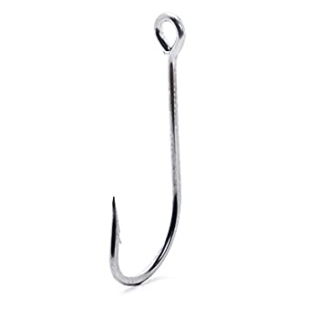 【中古】【輸入品・未使用】Mustad 34009クラシックO ' ShaughnessyステンレススチールForged Largeリングフック( 100枚パック)｜スカイマーケットプラス