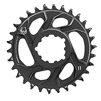 【中古】【輸入品・未使用】SRAM チェーンリング 1x DM オフセット 6mm X?SYNC2 12S 36T Black
