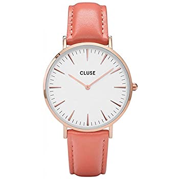 【中古】【インポート品・未当て嵌める】CLUSE OROLOGIO 天使の都市 BOHEME ROSE GOLD WHITE/FLAMINGO CL18032