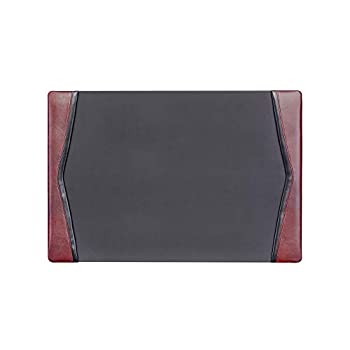 【中古】【輸入品・未使用】Dacasso クラシックレザーサイドレールデスクパッド、25.5 x 17.25インチ、バーガンディ