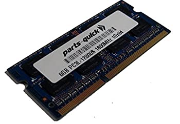 【中古】【輸入品・未使用】parts-quick HP zbook 15 G2モバイルワークステーションDDR3L 1600mhz pc3l-12800 SODIMMラム用8ギガバイトメモリアップグレード