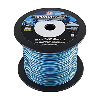 【中古】【輸入品・未使用】(40/12 Pound Test-1500 Yard%ｶﾝﾏ% Blue Camo) - Spiderwire Stealth Braid Superline Fishing Line (Bulk Spools)｜スカイマーケットプラス