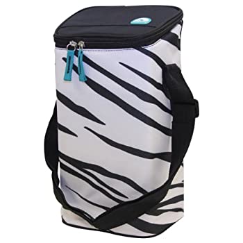 【中古】【輸入品・未使用】IGLOO 2 Bottle Wine Tote (Zebra)