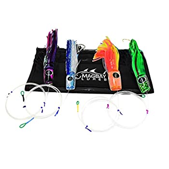【中古】【インポート品・未当て嵌める】MagBay Lures%ｶﾝﾏ% Inc. Resin Multi Angled Refraction Lure Pack - Marlin Mahi Tuna Sailfish - Replaces Black Bart 141［並行輸入］