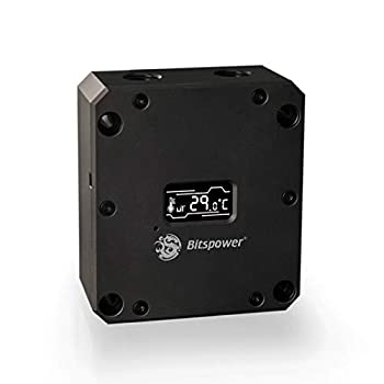 【中古】【インポート品・未当て嵌める】Bitspower 差しつかえる ブリッジ回路 with OLED（Slot 1 \u0026 4）