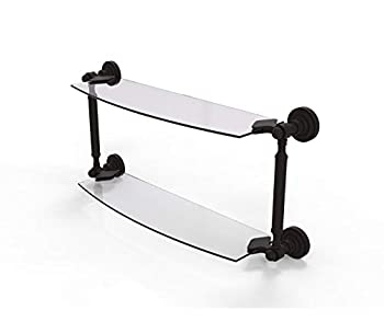 【中古】【輸入品・未使用】Dottingham Collection 24 Inch Two Tiered Glass Shelf - DT-34/24-ORB｜スカイマーケットプラス