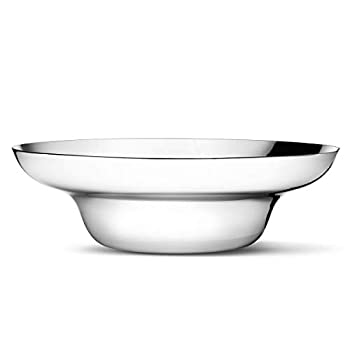 【中古】【インポート品・未当て嵌める】Georg Jensen Alfredo ステンレス鋼スチール写真 サラダ菜どんぶり鉢