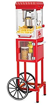 【中古】【輸入品・未使用】Nostalgia Electrics 48-Inch Vintage Collection Popcorn Cart ビンテージ ポップコーンカート (並行輸入)|スカイマーケットプラス