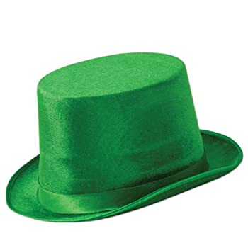 【中古】【輸入品・未使用】Beistle 30742?12パックvel-felt Top Hats、グリーン