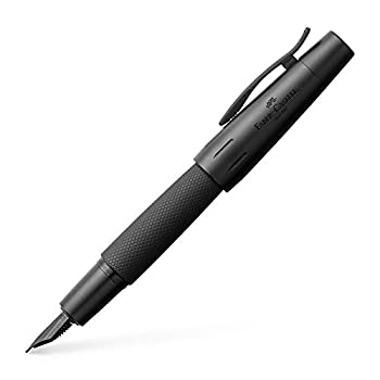 【中古】【輸入品・未使用】ファーバーカステル Faber Castell エモーション 万年筆 ピュアーブラック （Fサイズ） FC148621｜スカイマーケットプラス