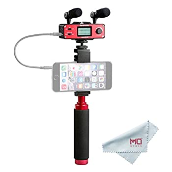 【中古】【輸入品・未使用】Saramonic SmartMixer プロフェッショナルレコーディングステレオマイク iPhoneとAndroidスマートフォン用 デュアルステレオマイク オーディオミ 68,023円