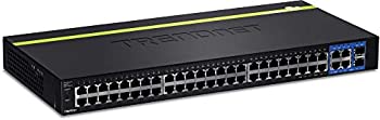 【中古】【インポート品・未当て嵌める】TRENDnet 2xGBIC+4xギガ+48x10/100Web Smart Switch TEG-2248WS (Version B1.0R)