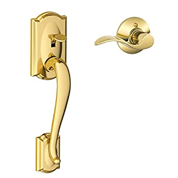 【中古】【輸入品・未使用】Schlage キャメロット フロントエントリーハンドルセット 右利き用 FE285 CAM 505 ACC RH 1｜スカイマーケットプラス