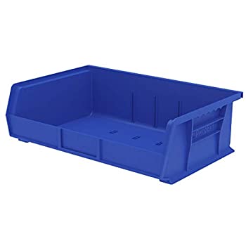 【中古】【インポート品・未当て嵌める】akro-mils可塑性物質記憶装置Stacking AkroBin、、11in16inby 5in%ｶﾝﾏ%入れものof 6