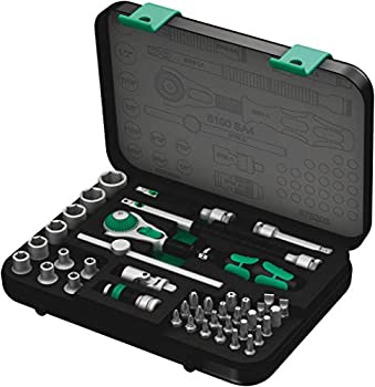 【中古】【輸入品・未使用】Wera 8100 SA 4 Zyklop Ratchet Set with 1/4 Drive%ｶﾝﾏ% 41-Piece Set by Wera｜スカイマーケットプラス