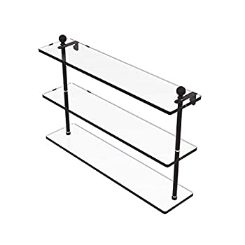 【中古】【輸入品・未使用】Mambo Collection 22 Inch Triple Tiered Glass Shelf - MA-5/22-ORB