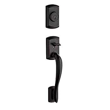【中古】【輸入品・未使用】Kwikset 98001-190 800AVH LIP 11P SMT RCAL RCS アバロン シングルシリンダーハンドルセット、外部のみ、ベネチアンブロンズ｜スカイマーケットプラス