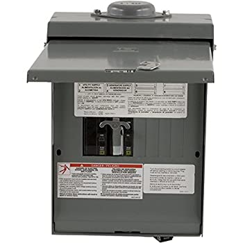 【中古】【輸入品・未使用】Square D by Schneider Electric QO1DM10030TRBR 30アンペア ジェネレータ メインブレーカー アウトドア 手動転送スイッチ 30アンペア ツイスト