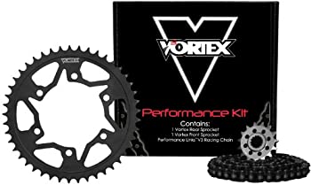 【中古】【輸入品・未使用】Vortex CK6317 レーシングスプロケットキット ブラック