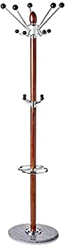 【中古】【輸入品・未使用】Cortesiホームch-cr420740?Lavaコートラックwith大理石ベース、クローム/ダークウォールナットby Cortesiホーム|スカイマーケットプラス