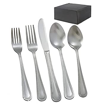 【中古】【輸入品・未使用】TigerChef 食器セット ステンレススチール カトラリー 銀食器セット 4人用 TC-20332 20