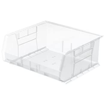 【中古】【輸入品・未使用】akro-milsプラスチックストレージStacking AkroBin、6のケース、クリア、15?%ダブルクォーテ% x 16?%ダブルクォーテ%|スカイマーケットプラス