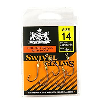 【中古】【インポート品・未当て嵌める】つり銭スイベルタックルフライソリッドクリップ一括ロット卸売Supplies k0272?Rolling with引っ掛かり14?#