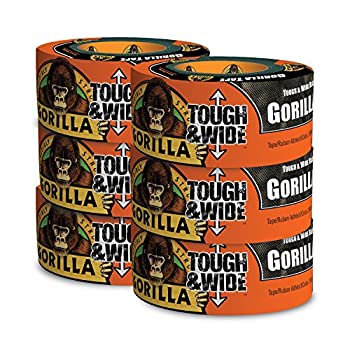 【中古】【輸入品・未使用】Gorilla Glue 6003001 ダクトテープ 長さ30ヤード 幅3インチ (6本入りケース)