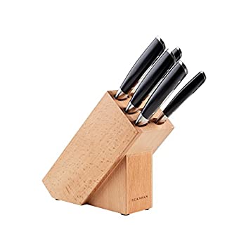 【中古】【インポート品・未当て嵌める】Scanpan クラシックブロックカトラリー6点書き割り 竹