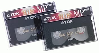 【中古】【インポート品・未当て嵌める】2?- Pack 120分Hi 8ヴィデオテープ( Discontinued by Manufacturer )
