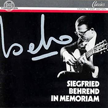 【中古】【輸入品・未使用】Siegfried Behrend In Memoriam|スカイマーケットプラス
