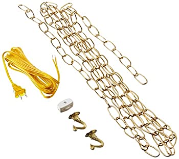 【中古】【インポート品・未当て嵌める】Westinghouse Lighting 7048000 12 フィート. Brass Swag Light Kits