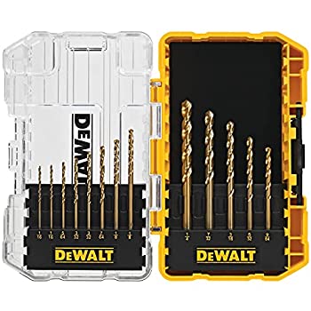 【中古】【インポート品・未当てはめる】Black \u0026 Decker/DWLTDW136313-Piece Titanium Drill Bit Set-13パソコン DRILL BIT SET (並行輸入品)