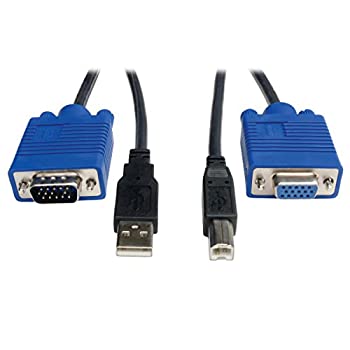 Tripp Lite USB Cable Kit for KVM Switch B006-VU4-R%カンマ% 10-ft.
