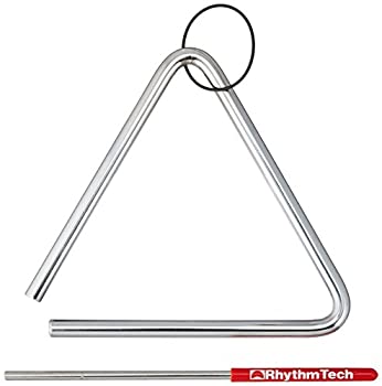 【中古】【輸入品・未使用】Rhythm Tech RT6006 6%ﾀﾞﾌﾞﾙｸｫｰﾃ% Triangle with Striker　トライアングル6%ﾀﾞﾌﾞﾙｸｫｰﾃ% ビーター付き