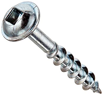 【中古】【インポート品・未当て嵌める】Kreg ToolSML-C125 - 500Kreg Pocket Hole Screw-1-1/4%ﾀﾞﾌﾞﾙｸｫｰﾃ%CRS WASHR 固定ディスク SCREW (並行輸入品)
