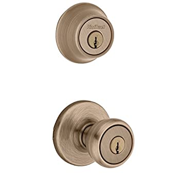 【中古】【輸入品・未使用】Tylo Entry Lockset And Single Cylinder Deadbolt-AB CP TYLO ENTRY COMBO (並行輸入品)