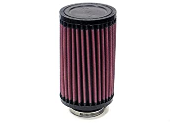 【中古】【輸入品・未使用】K&N ユニバーサルクランプオンエアフィルター：高性能、プレミアム、洗浄可能、交換用エンジンフィルター：フランジ直径：2.0625インチ、フィル