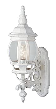 【中古】【インポート品・未当て嵌める】Trans Globe Imports 4050 WH トランジショナルワンライトウォールランタン フランシスココレクション 白いこと完成 11in
