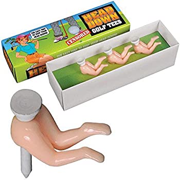 【中古】【輸入品・未使用】'Head Down Golf Tees' - Gag Gift by Loftus International