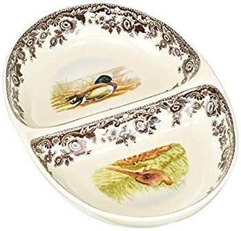 【中古】【輸入品・未使用】Spode Woodland Pheasant and Mallard Divided Dish